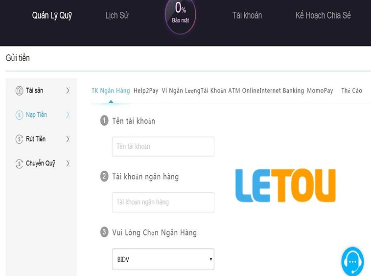 Hướng Dẫn Letou A-Z: Đăng Ký, Nạp Rút Tiền, Khuyến Mãi